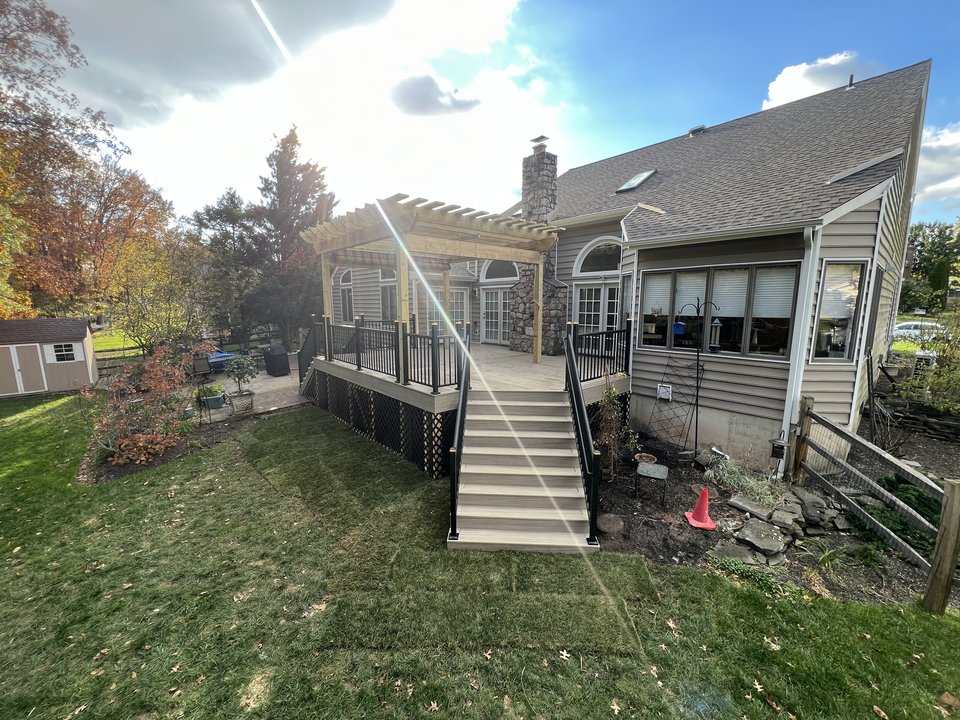 Finished Trex deck
